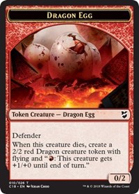 (image for) Dragon Egg // Dragon Double-sided Token